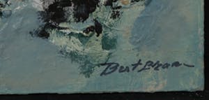 Bert Braam - Acryl op doek, Zonder titel kopen? Bied vanaf 1!