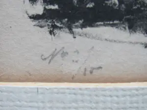 Piet van Wijngaerdt - landschap bij nacht kopen? Bied vanaf 75!