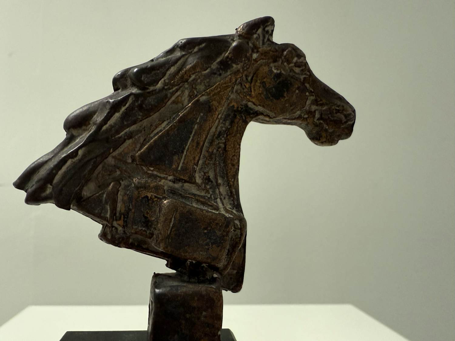 Buy Eric Claus - bronzen sculptuur | 'Paardenhoofd'? Bid from 200!