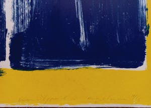 Adine Engelman - Abstracte compositie, monotype (unica) kopen? Bied vanaf 75!