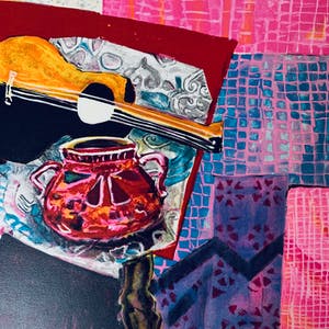 Wendy Chazin - Still-life with violin and vase kopen? Bied vanaf 23!