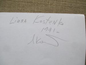 Lubou Kostenko - Aquarel kopen? Bied vanaf 35!