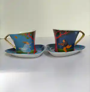 Ada Breedveld - Espressokopjes met schotel (2) verkauft für € 45!