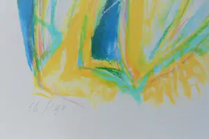 Paul de Lussanet - Paul de Lussanet: Zeefdruk, Vence.Prachtig van kleur! kopen? Bied vanaf 125!