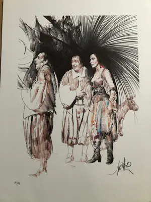 Raymond Moretti - Zeefdruk gesigneerd kopen? Bied vanaf 30!