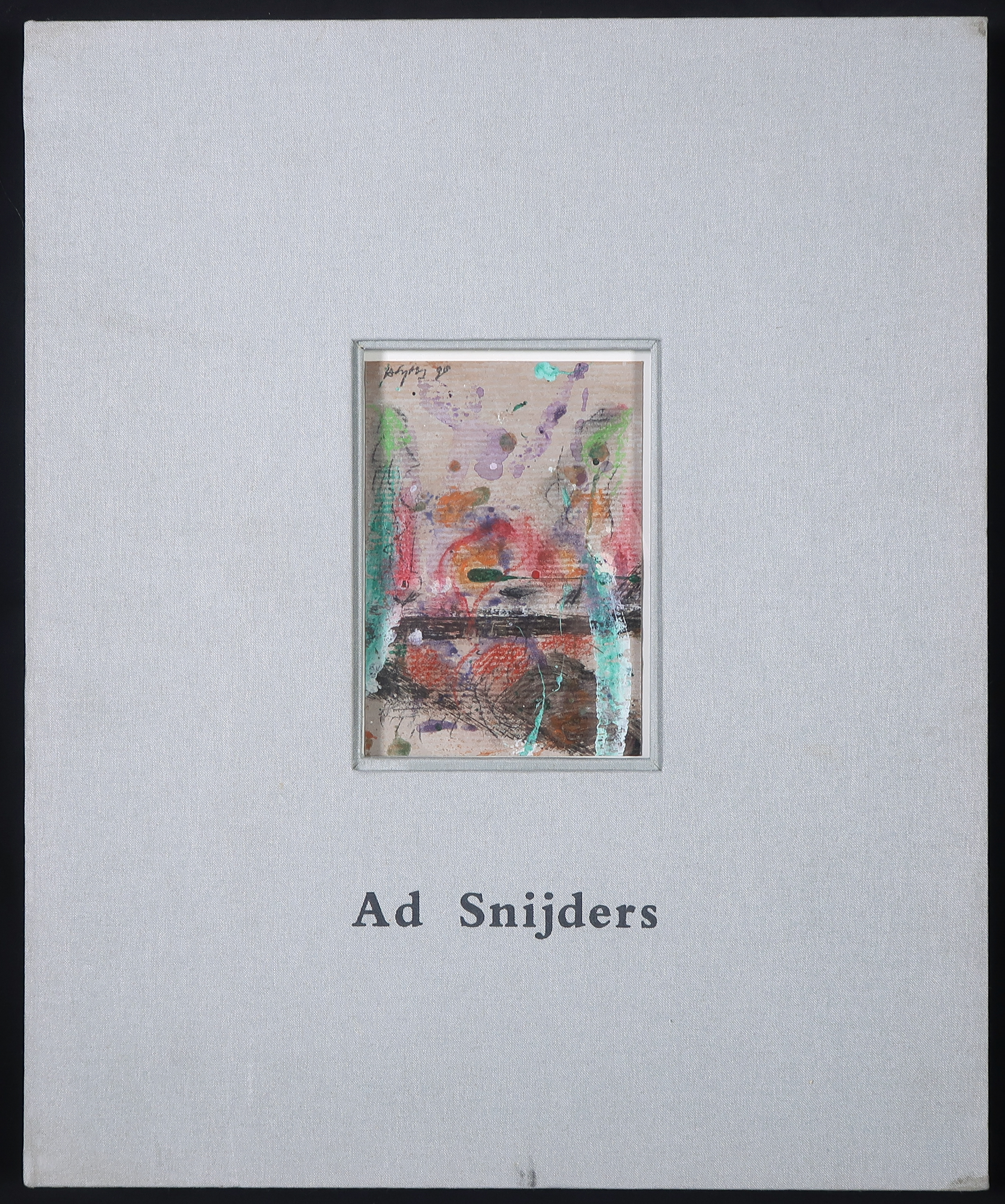 Ad Snijders - Bijzondere uitgave: Monografie Ad Snijders + Origineel werk in gemengde techniek kopen? Bied vanaf 40!