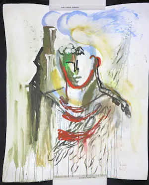 Fernando Lange Walton - Gouache, Zonder Titel kopen? Bied vanaf 1!