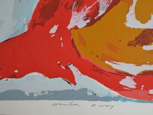 John Lie a Fo - Zeefdruk , Miles Away – gesigneerd – 1990 kopen? Bied vanaf 1!