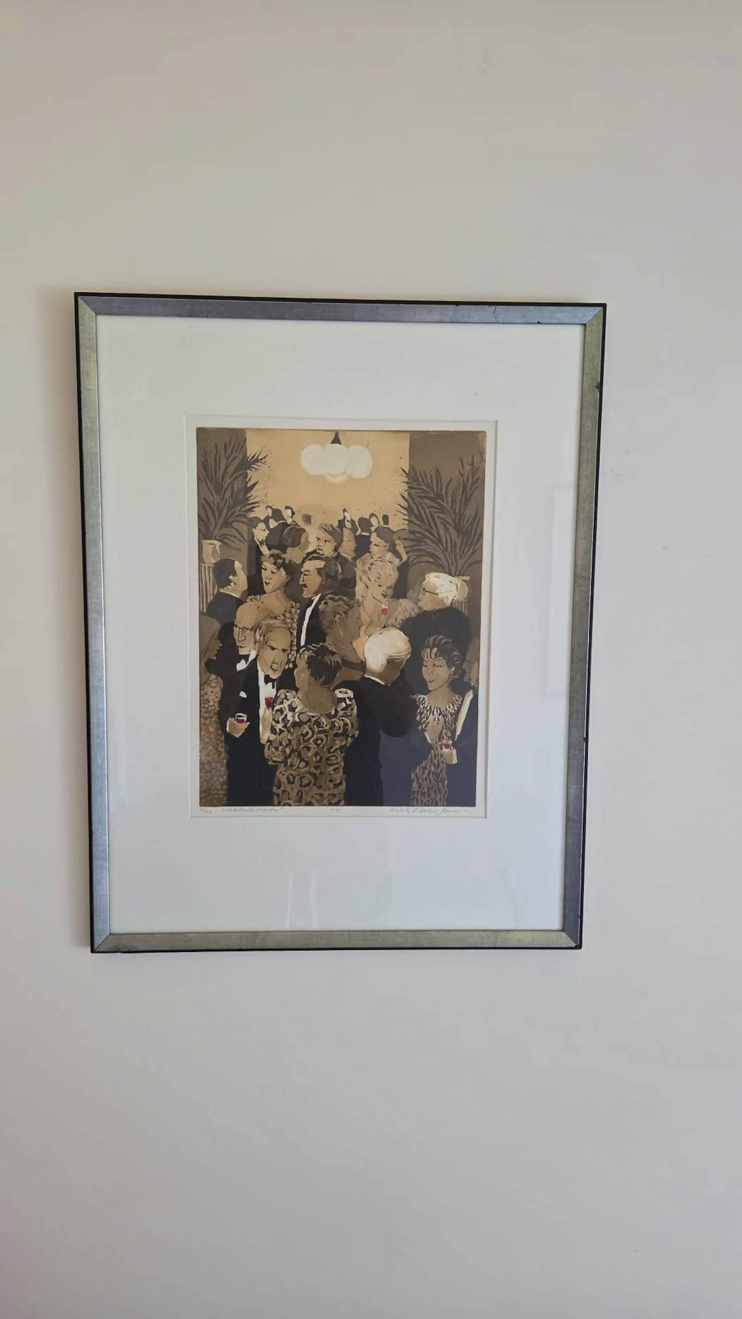 Willy Belinfante - Cocktail Party verkocht voor € 85!