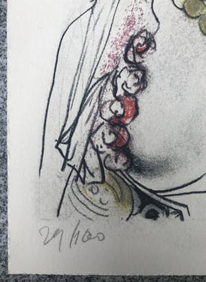 Jan Vanriet - Meerkleurige litho - 29/100 - 1982 - Gesigneerd kopen? Bied vanaf 35!