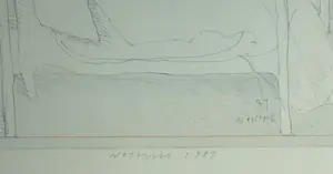 Co Westerik - handgesigneerde litho | 'Dokter met patiënt in ziekenhuis' | 1987 (INGELIJST) kopen? Bied vanaf 250!