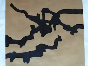 Eduardo Chillida - Litho op bruin pakpapier, “Mármol y plomo” (Marmer en lood)” – 1974 kopen? Bied vanaf 1!