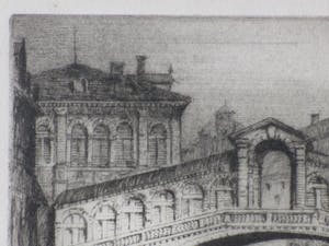 James Alphege Brewer - Rialtobrug Venetië - Ets kopen? Bied vanaf 40!