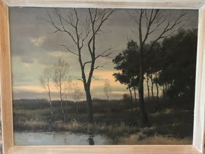 Conrad van Reken - Landschap kopen? Bied vanaf 100!