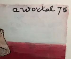 Ans Wortel - met 't kind en de poes en 't hoofd dat "hogerop" wil.. kopen? Bied vanaf 200!