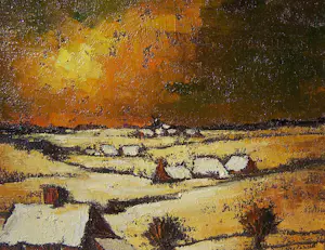 Fernand Bouckaert - Winterlandschap kopen? Bied vanaf 60!