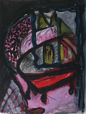 Andre Martens - Gemengde techniek, Horror ll - Ingelijst kopen? Bied vanaf 20!