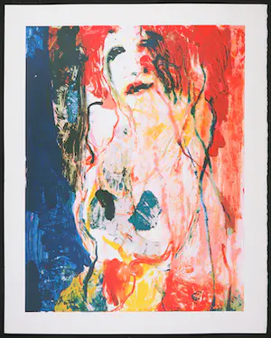 Kees van Bohemen - Zeefdruk, Doortje / Prent 190 kopen? Bied vanaf 1!