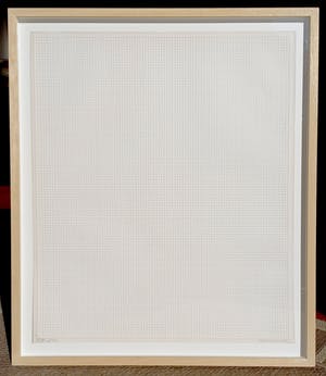 Jan Schoonhoven - Geprägte Strukturen M VII, preegdruk (professioneel ingelijst) kopen? Bied vanaf 2500!
