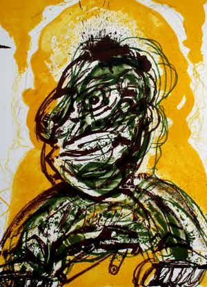 Lucebert - Litho - 1969 verkocht voor € 199!