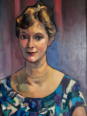 Matthieu Wiegman - Portret van een dame, olieverf. kopen? Bied vanaf 750!
