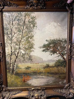 Niet of onleesbaar gesigneerd - Zwart kopen? Bied vanaf 1!