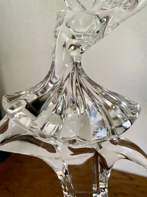 Niet of onleesbaar gesigneerd - RCR Royal Crystal Rock - Sculpture Ballet danseres, sierlijke houding - Kristal kopen? Bied vanaf 1!
