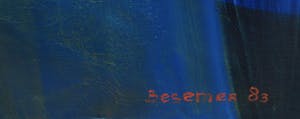 J.W.N. Besemer - Acryl op doek, Compositie (Zeer groot) kopen? Bied vanaf 1!