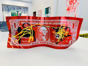 Karl Lagasse - One Dollar Red Underground kopen? Bied vanaf 870!