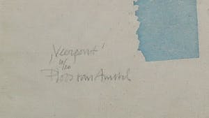 Jaap Ploos van Amstel - Linosnede op Japans papier, Veerpont kopen? Bied vanaf 10!