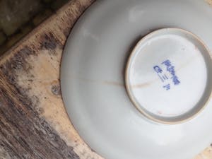 Niet of onleesbaar gesigneerd - Kutani eierschaal porseleinen schaaltje kopen? Bied vanaf 1!