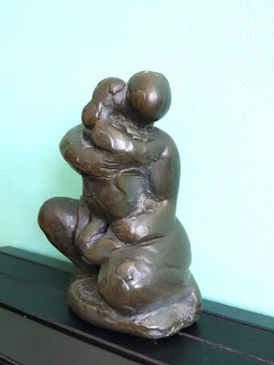 Nic Jonk - "Moeder met Kind" mooi gepatineerd aardewerk van de bekende Nic Jonk. kopen? Bied vanaf 100!