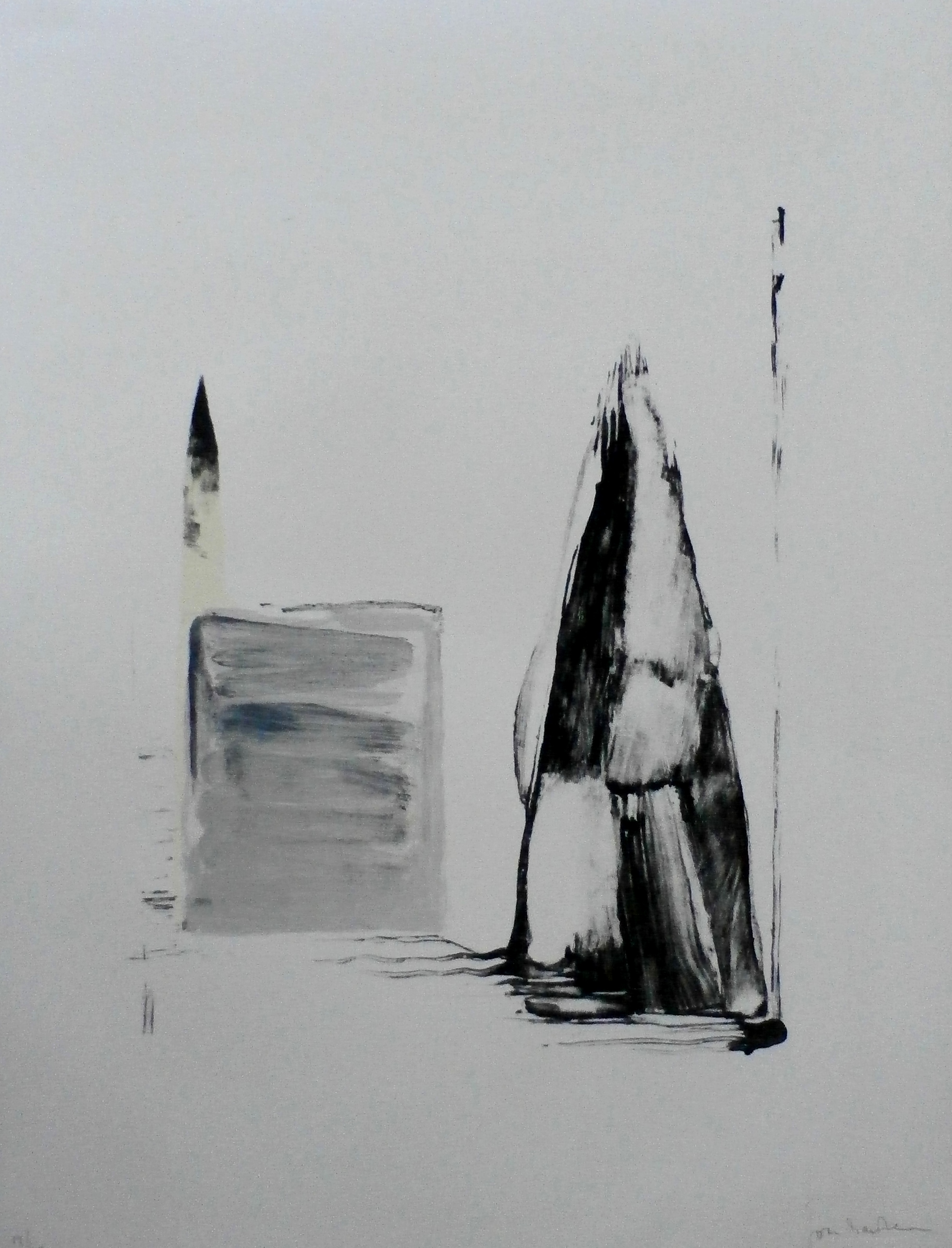 Jon Marten - litho: abstract verkocht voor € 35!