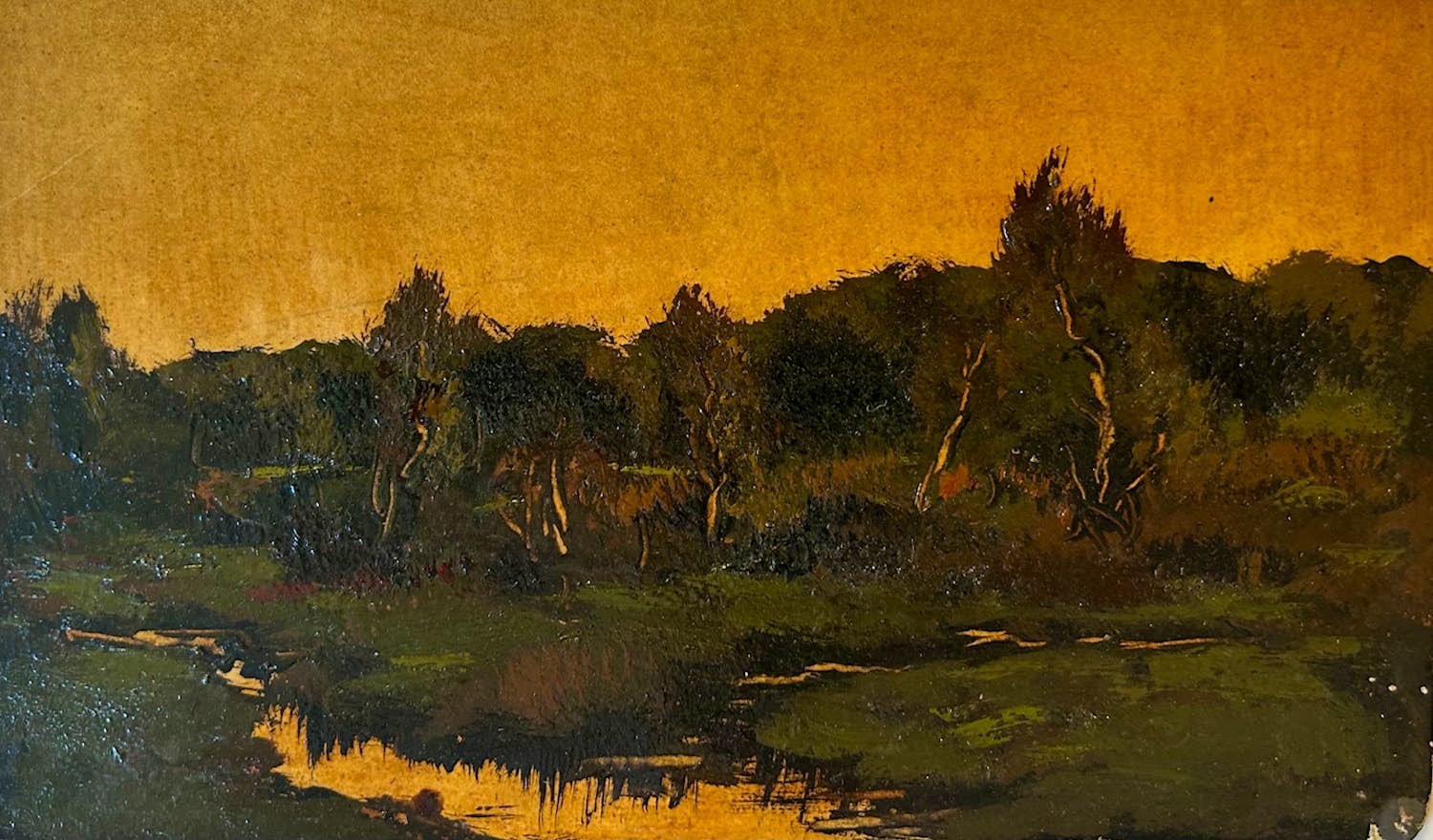 Theo Goedvriend - Drie schetsjes - olie & aquarel kopen? Bied vanaf 75!