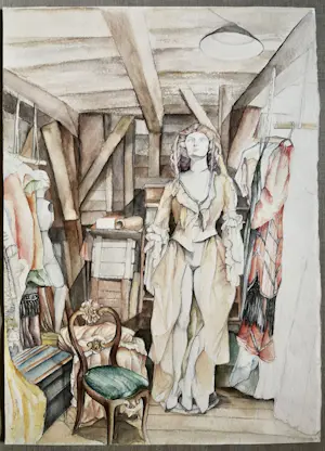 Salome Franken - Aquarel kopen? Bied vanaf 10!