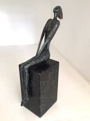 Corry Ammerlaan - Sculptuur “ Geniet ! “ kopen? Bied vanaf 95!