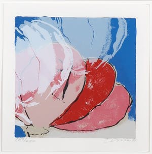 Henk van Vessem - Zeefdruk, Zonder titel - Ingelijst kopen? Bied vanaf 1!