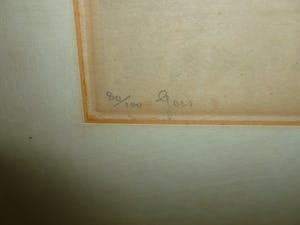 Roger Hebbelinck - Havenzicht en Goes,gehandtekend en genummerd in potlood. kopen? Bied vanaf 25!