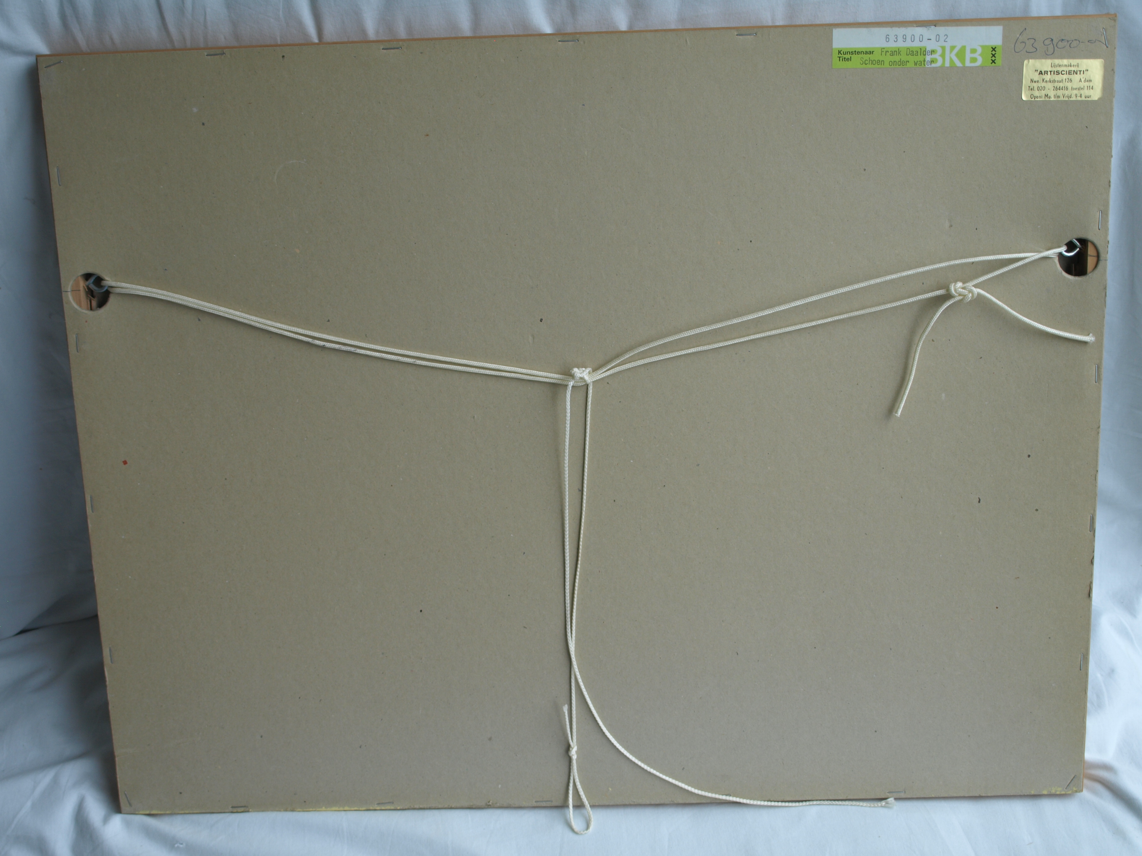 Frank Daalder - Zeefdruk , Schoen onder water – gesigneerd & ingelijst - 1977  kopen? Bied vanaf 1!