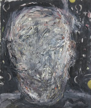 David Leviathan - Olieverf op doek, Head in the Night (Groot) kopen? Bied vanaf 1!