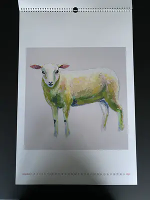 Roger Raveel - Handgesigneerde kalender kopen? Bied vanaf 75!