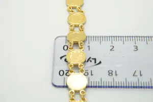 24 - 22 karaats geelgouden Zodiac armband kopen? Bied vanaf 850!