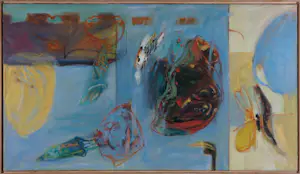 Yvonne Reuijl - Acryl op doek, Atlantis - Ingelijst (Groot) kaufen? Bieten Sie von 150!