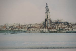 Ciano Siewert - Litho - Oer Hollands Landschap II kopen? Bied vanaf 50!