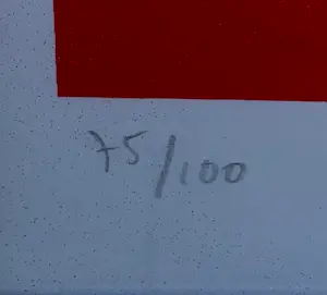 Herman Brood - Ingelijste zeefdruk: Flamenco kopen? Bied vanaf 695!