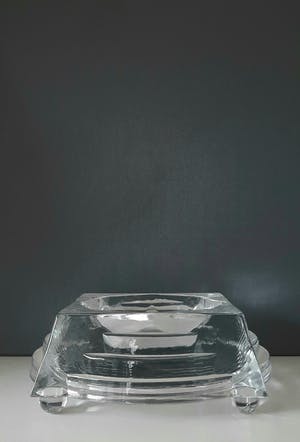 Borek Sipek - handgemaakte karaf en koeler Boheems glas kopen? Bied vanaf 80!