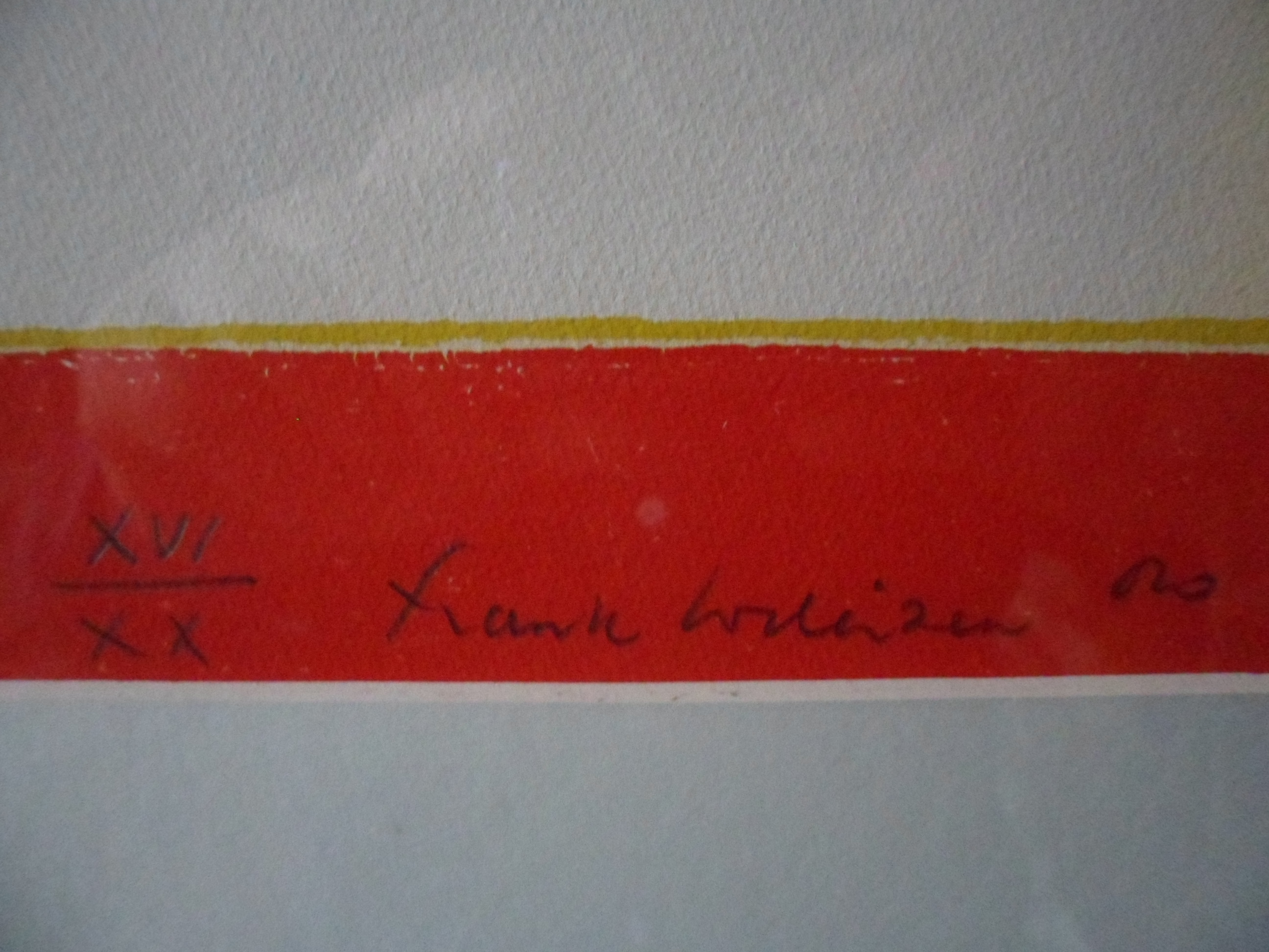 Frank Lodeizen - Zeefdruk, zonder titel kopen? Bied vanaf 40!