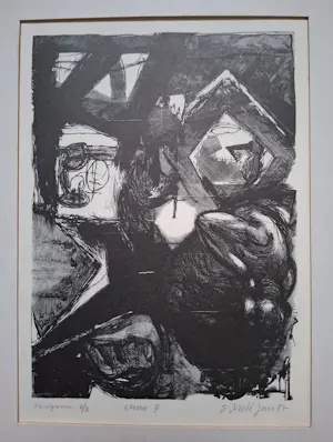 Jan Smitz - Emotie IV (gravure originale) kopen? Bied vanaf 37!