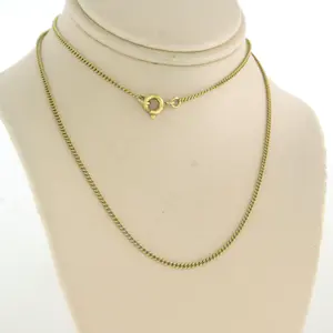 14k geel gouden collier - 45 cm kopen? Bied vanaf 90!