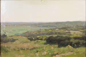 Aris Knikker - Olieverf op doek, Duinlandschap - Ingelijst kopen? Bied vanaf 100!